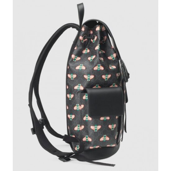 Gucci Bestiary series bee pattern backpack