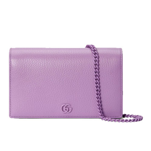 GG Marmont mini chain bag Purple